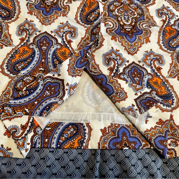 J Crew Paisley Print Pencil Skirt Sz 8 - Picture 6 of 6